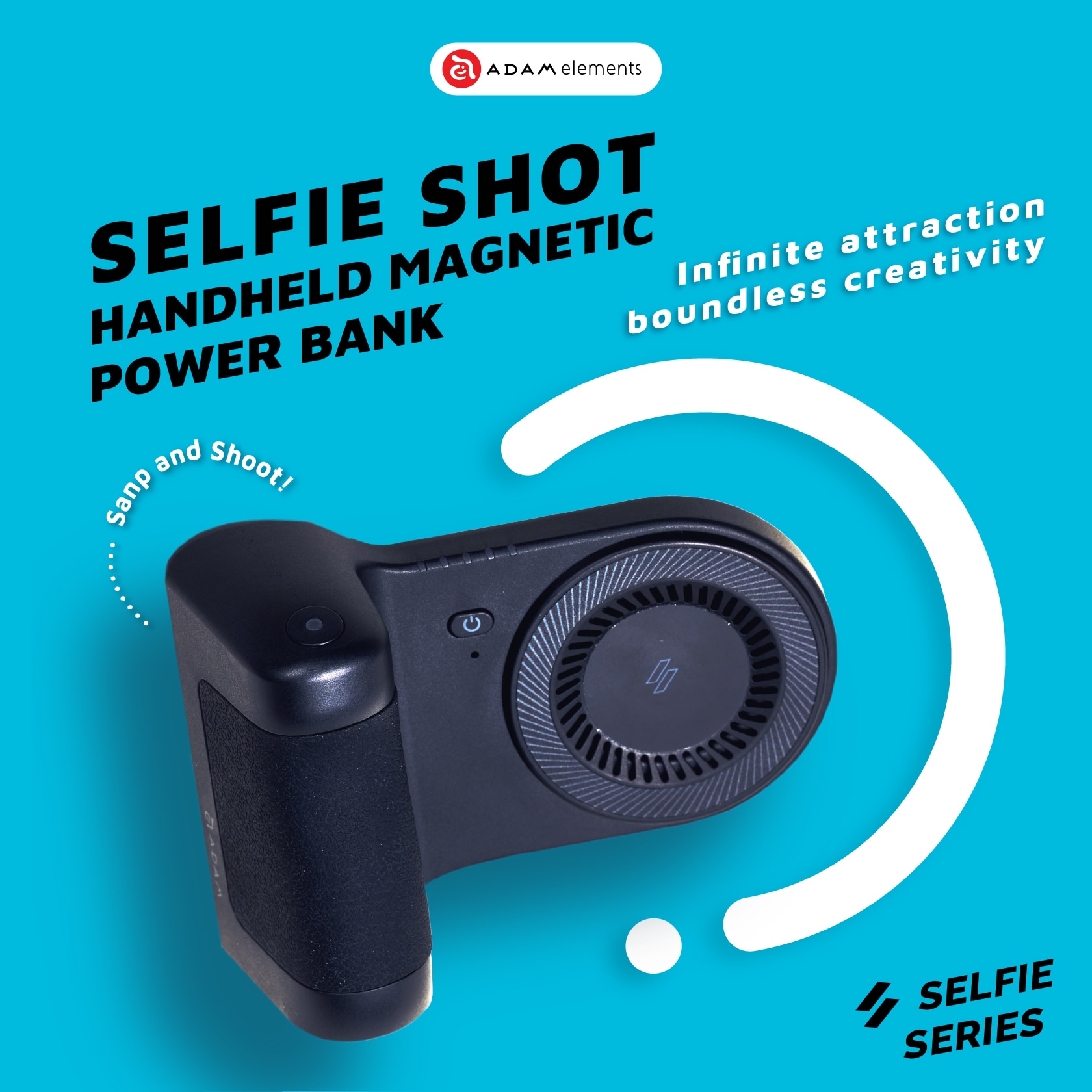 ADAM elements SELFIE SHOT Power Charger